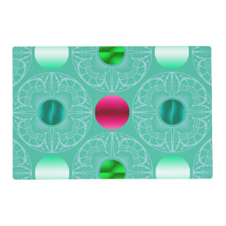 Contemporary Art Deco–Inspired Placemat