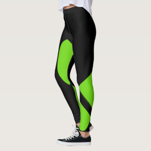 Women's Lime Green Leggings | Zazzle