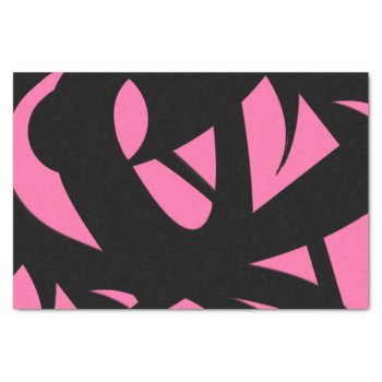 Contemporary Art Pink / Black