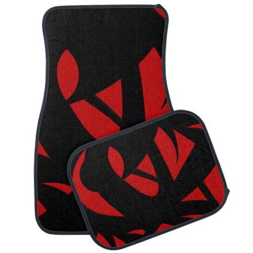 Contemporary Art Red / Black