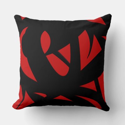 Contemporary Art Red / Black