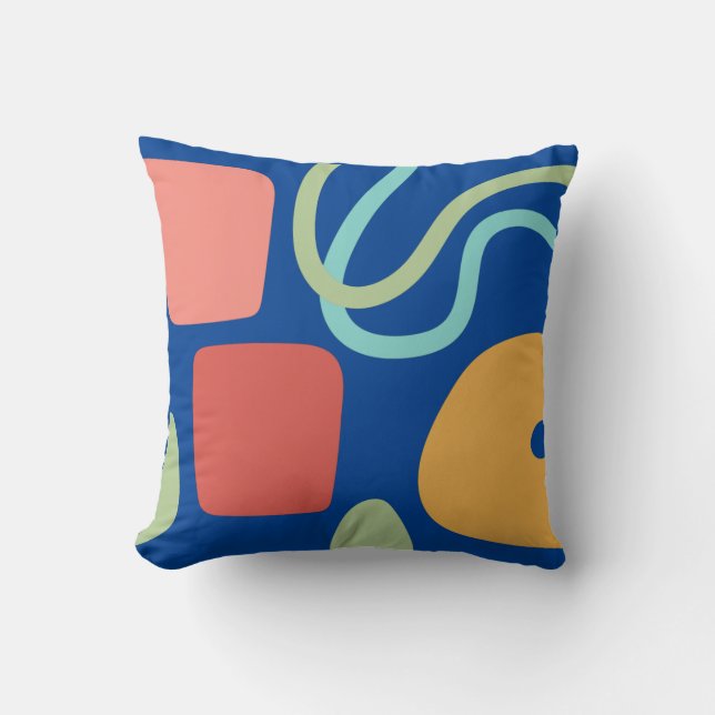 Contemporary Art  Throw Pillow (Front)