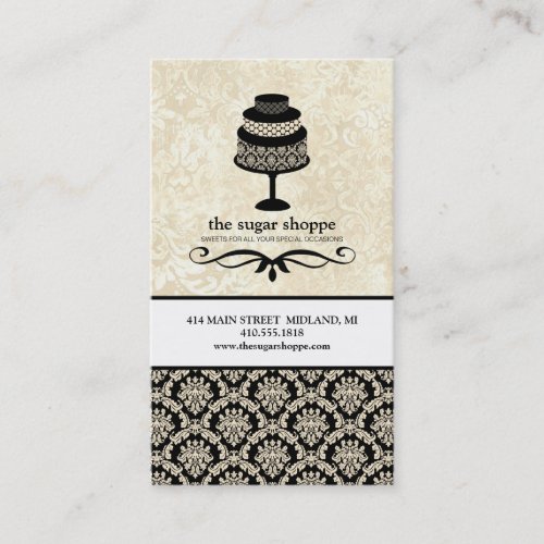 Contemporary Bakery Business Cards