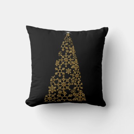 Contemporary Black and Gold Christmas