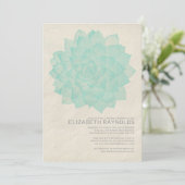 Contemporary Bridal Shower Invitations (Standing Front)