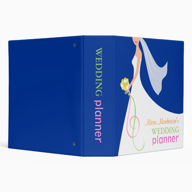 Contemporary Bride - Wedding Planner Binder (Background)