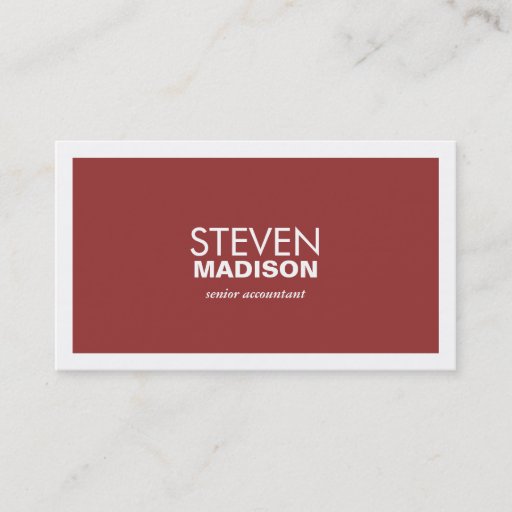 Customizable Contemporary Business Cards
