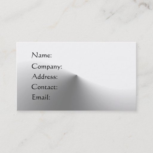 Customizable Contemporary Business Card Template