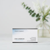 Contemporary Business Card (Standing Front)