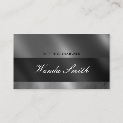 Contemporary Business Card Two Sides