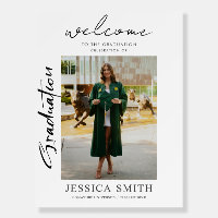 Contemporary Casual Script Graduation Celebration