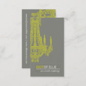 Contemporary Chandelier Business Card (Front/Back)