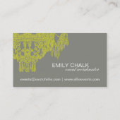 Contemporary Chandelier Business Card (Back)
