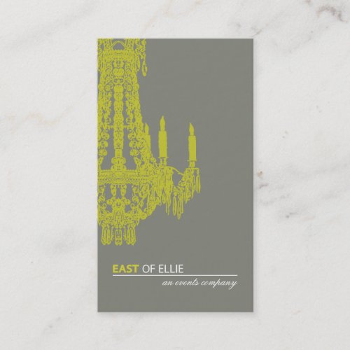 Contemporary Chandelier Business Card