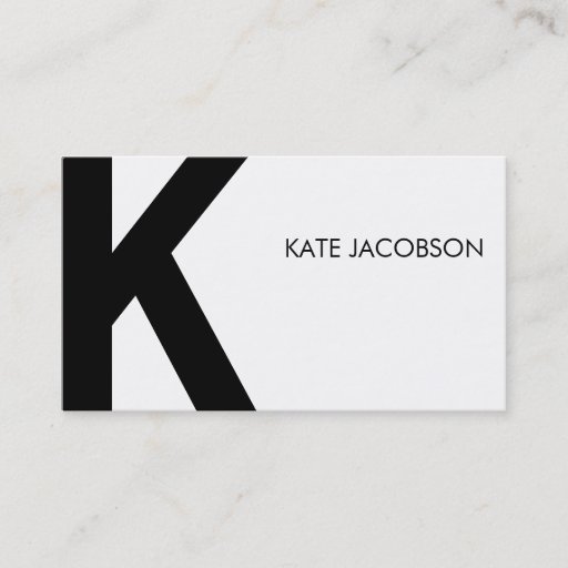 Customizable Contemporary Chic Calling Card Business Card Templates