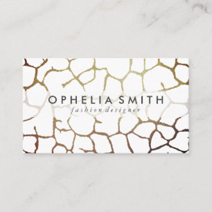 Contemporary Chic Pattern Business Card