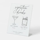 Contemporary Chic Signature Drinks
