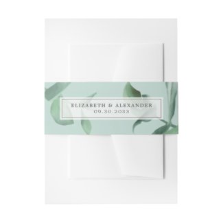 Contemporary classy eucalyptus greenery wedding in