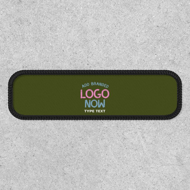 CONTEMPORARY CLEAN ARMY GREEN FASHIONABLE CLIENT PATCH (Front)