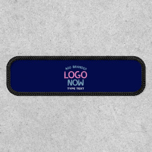 CONTEMPORARY CLEAN NAVY BLUE FASHIONABLE CLIENT PATCH