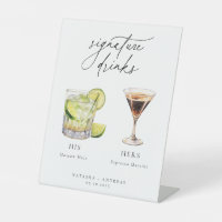 Contemporary Cocktails Signature Drinks