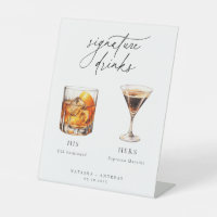 Contemporary Cocktails Signature Drinks