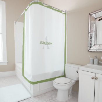 Contemporary Colonial Shower Curtain by Letsrendevoo at Zazzle