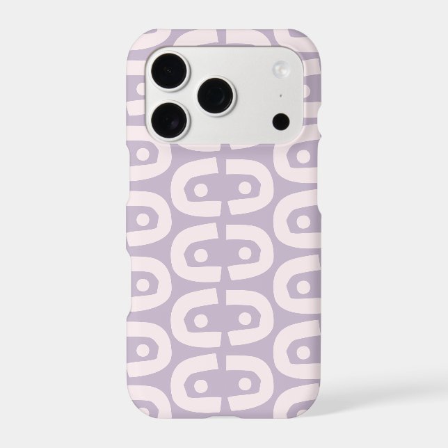 Contemporary Colorful design repeat pattern Iphone Case (Back)