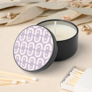 Contemporary Colorful design repeat pattern Mini Candle Favors