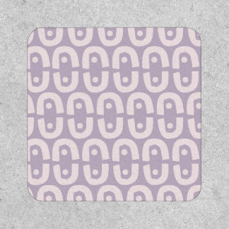 Contemporary Colorful design repeat pattern Patch