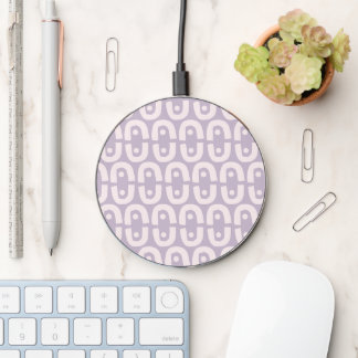 Contemporary Colorful design repeat pattern Wireless Charger