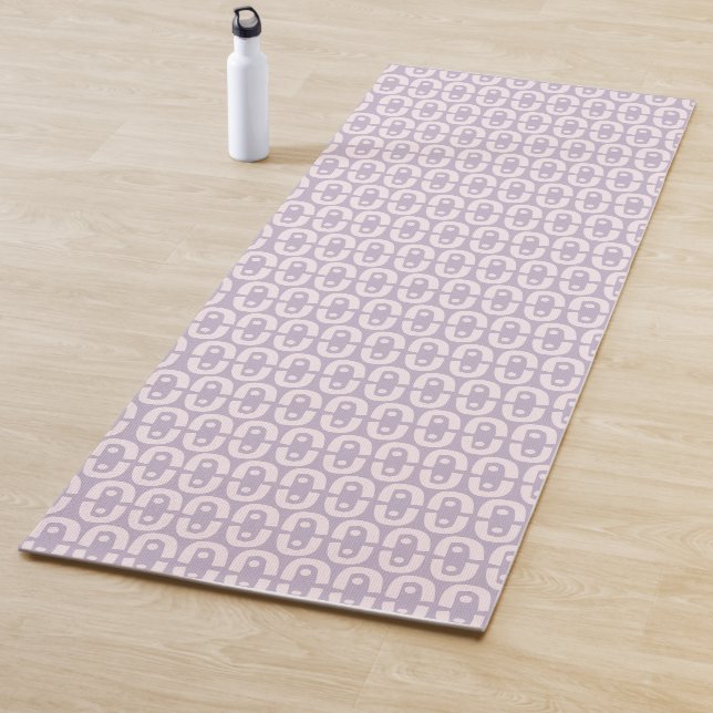 Contemporary Colorful design repeat pattern Yoga Mat (In Situ)