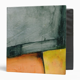 Contemporary Colorful Geometric Shapes Binder