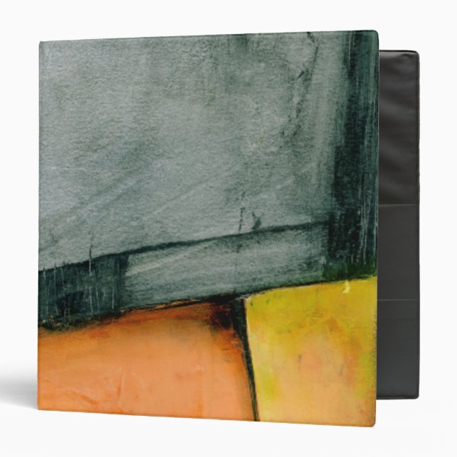 Contemporary Colorful Geometric Shapes Binder (Front/Inside)