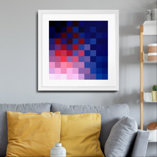 Contemporary Cool Design Framed Art