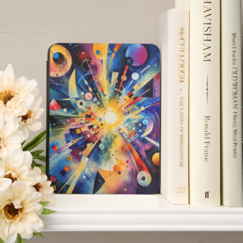 Contemporary Cosmic Explosion Abstract Kindle Cover