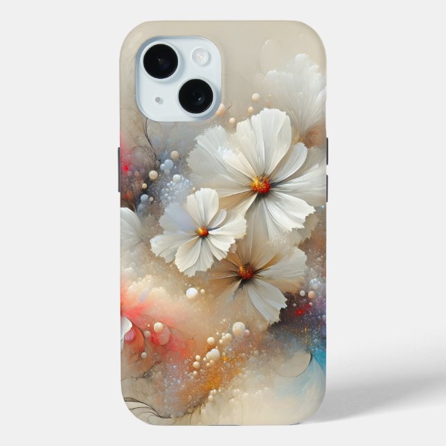 Contemporary Cosmos Abstract Design Case-Mate iPhone Case (Back)