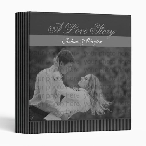 Contemporary Couples Keepsake Binder