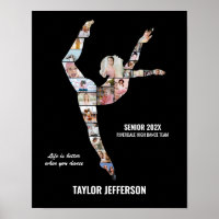 Contemporary Dance Team Custom Photo Collage