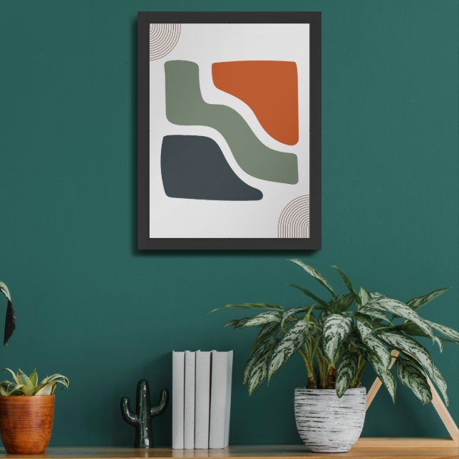 Contemporary Decorative Design Framed Art (Living Room 2)