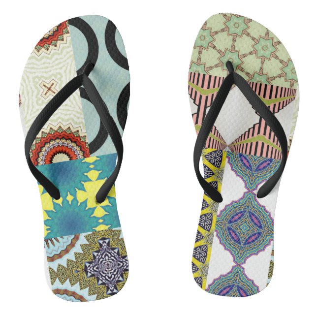 CONTEMPORARY DESIGNER COLLAGE Flip-Flops Flip Flops (Footbed)