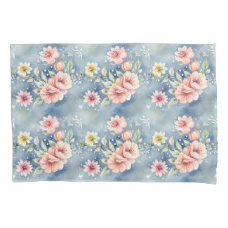 Contemporary Dream Pink & Blue Floral