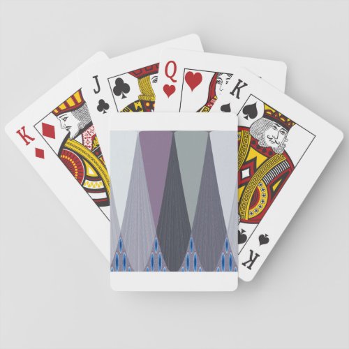 Contemporary Eastaern Design Playing Cards