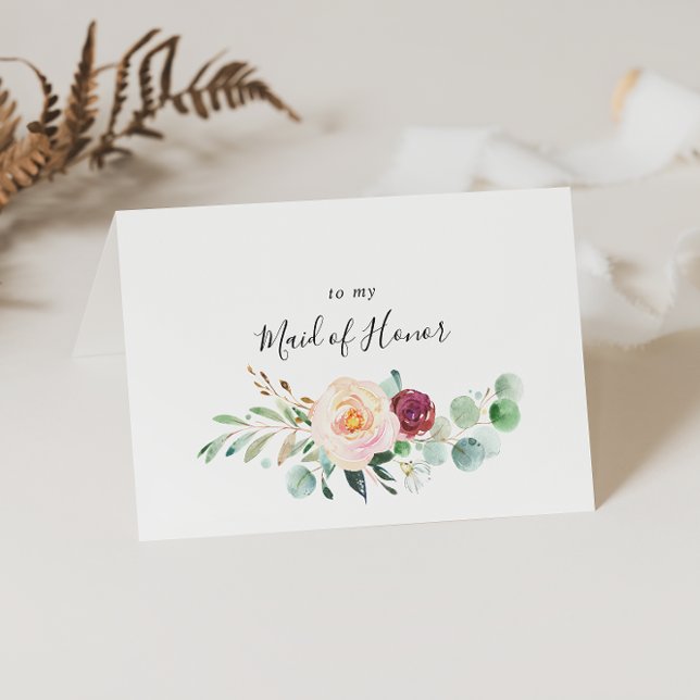 Contemporary Eucalyptus Bridal Party Thank You (Creator Uploaded)