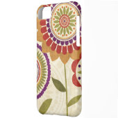Contemporary Fall Flowers Case-Mate iPhone Case (Back Left)