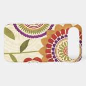 Contemporary Fall Flowers Case-Mate iPhone Case (Back (Horizontal))