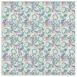 Contemporary Floral Doodles Fabric
