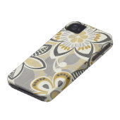 Contemporary Floral Patterns Case-Mate iPhone Case (Bottom)