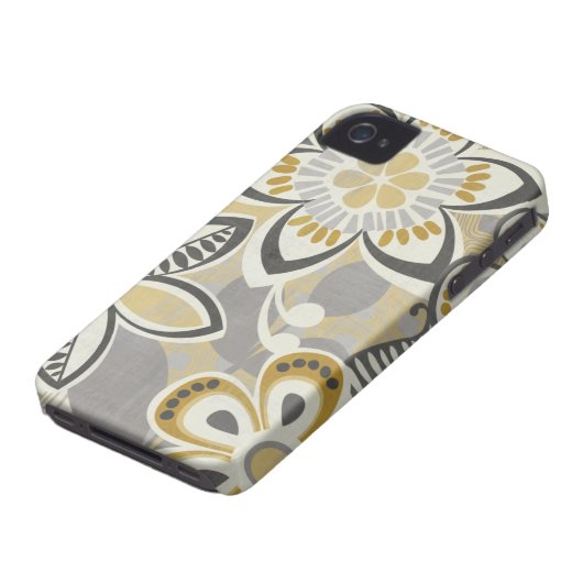 Contemporary Floral Patterns Case-Mate iPhone Case (Bottom)