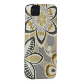 Contemporary Floral Patterns Case-Mate iPhone Case (Back/Right)